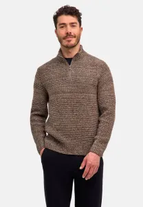 Джемпер selection mouliné с половинной молнией Falke, Camel Hair