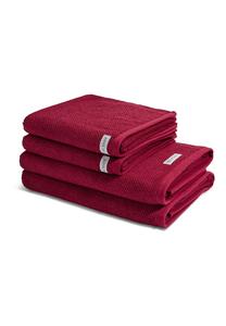 Полотенце для ванной Ross 2 X 2 X Duschtuch im Set Selection Organic Cotton, цвет Rubin