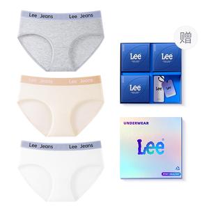 Классические трусы 101 для женщин упаковка 3 шт Lee, серый