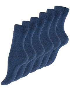 Носки Cotton Prime Gesundheits 6 шт, ohne Gummibund, цвет Jeans blau