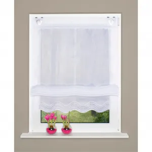 Heine Home Римская штора с люверсами, белый