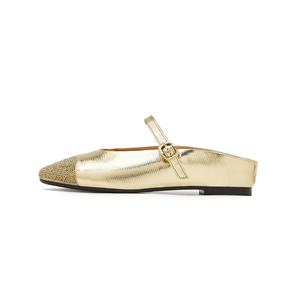 Туфли Мэри Джейн на плоской подошве MILLIE'S женские Millies, Gold