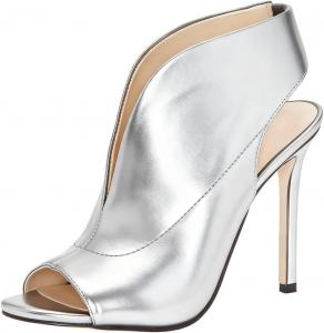 Женские туфли YDN с открытым носком, ремешком на пятке, высоким каблуком-стилето, сандалии, ботильоны с вырезами для вечеринки и офиса, размеры 4-15 США, Silver