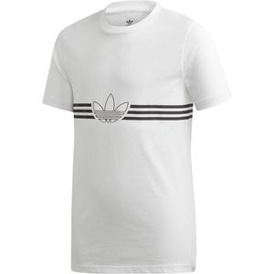 Adidas Originals Футболка белая для подростков