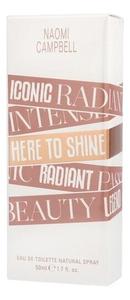 Туалетная вода, 50 мл Naomi Campbell, Here To Shine