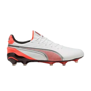 Бутсы Puma King Ultimate FG AG 'Untamed Pack', белый
