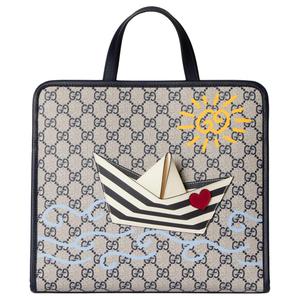 GUCCI Сумка-шоппер из холста GG Supreme