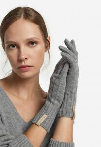 Перчатки Falconeri Gloves, Grey/Mottled Light Grey