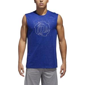 Adidas Футболка баскетбольная Rose SL мужская Blue