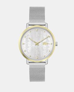 Crocorigin 2001286 женские часы со стальной сеткой Lacoste, серебро