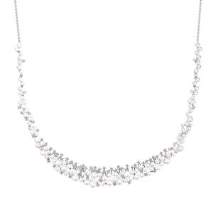 Apm Monaco Серебряное колье 925 пробы