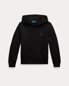 Унисекс худи из флиса Polo Ralph Lauren, черный