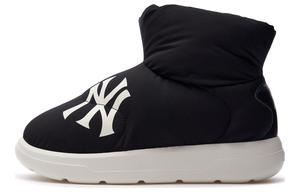 Женские зимние ботинки Chunky Classic A FLEECE черного цвета Mlb