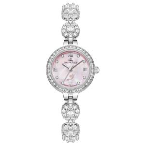 Женские часы с кварцевым механизмом и перламутровым циферблатом Disney