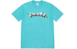 Футболка Apes синяя Supreme, зеленый