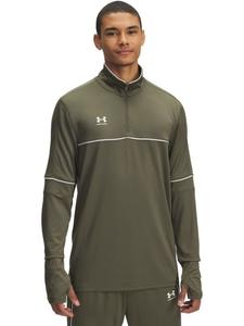 Under Armour Лонгслив с длинными рукавами "Challenger Training Qz" зеленого цвета