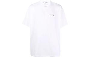 Футболка большого размера с логотипом утопающего человека Караваджо с надписью «Святой Иероним» Off-White, белый