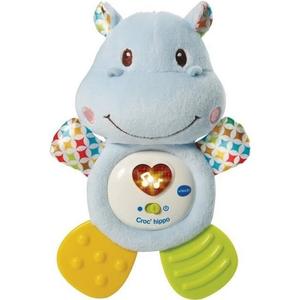 VTECH BABY — Погремушка Croc'Hippo — Синий текстурированный плюш Inna marka