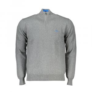 Серый хлопковый свитер Harmont & Blaine