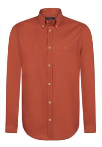 Повседневная рубашка Felix Hardy Regular fit Button Up Shirt, оранжевый