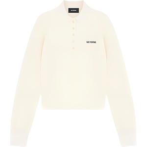 Весенняя поло 2025 для женщин WE11DONE, светло-бежевый