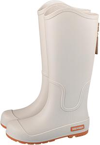 Женские резиновые сапоги на высоком каблуке для повседневной носки, удобные, длинные, модные и прочные Generic, Beige