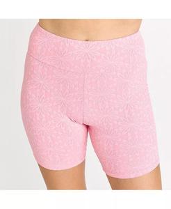 Женские шорты для плавания до середины бедра Calypsa, розовый