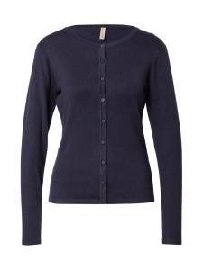 Вязаный кардиган Soyaconcept Dollie, морской синий