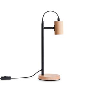 Настольная лампа Ахим Paco Home, черный/черный