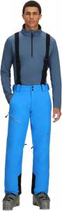 Мужские горнолыжные брюки Obermeyer Force Suspender, водонепроницаемые, дышащие, с технологией HydroBlock Pro, синие, Bali, размер 2XL