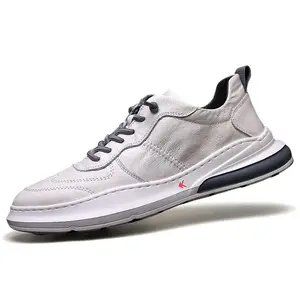 ZAMST Прочные дышащие низкие повседневные туфли для мужчин, белые