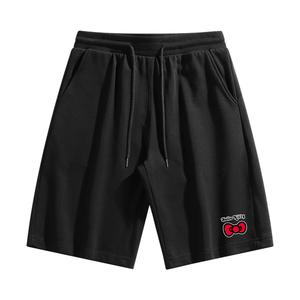 Шорты Casual Unisex Hello Kitty Sanrio, черный