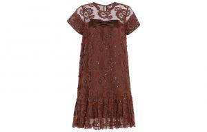 Футболка с коротким рукавом женская красная COACH