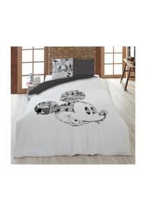 Детское постельное бельё Disney Minnie Mouse – 1 пододеяльник 135x200 см & 1 наволочка 80x80 см, белое