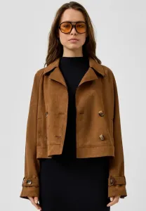 Куртка из искусственной кожи Qs, Cognac