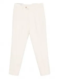 Брюки со складками Gran Sasso, нейтральный