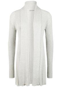 Вязаный кардиган Fransa, светло-серый