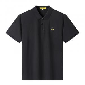 Футболка поло Unisex Outdoor Luxury Collection Jeep, черный