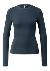 QS Лонгслив в цвете petrol