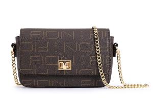 Искусственная кожа Маленькая квадратная сумка, Цепочка сумка, Кроссбоди мини женская Мультиколор FION