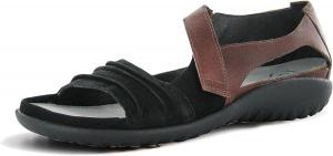 Женские сандалии NAOT Papaki с пробковой стелькой и поддержкой свода стопы. Сандалии со съемной стелькой - комфорт и поддержка - противоскользящие, легкие и идеально подходят для путешествий - средняя полнота, черный