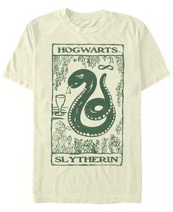 Мужская футболка с коротким рукавом Slytherin Tarot Crew Fifth Sun, коричневый/бежевый