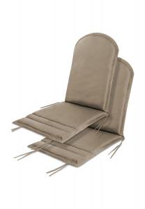 2 подушки для садовых стульев Адирондак Aspero, цвет Hellbraun