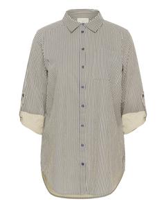 Блуза KAFFE CURVE Nana, бежевый