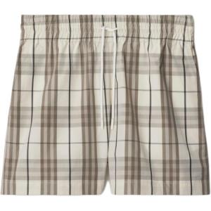 Шорты Check cotton Burberry, мультиколор