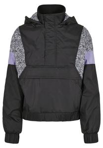 Ветровка Urban Classics СМЕШАННЫЙ, цвет black/zebra