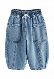 Мешковатые джинсы BARREL  Next, синий