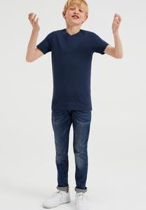 Футболка базовая MET V HALS WE Fashion, цвет blue