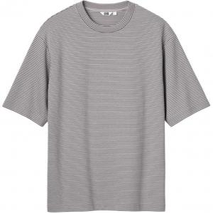 UNIQLO Футболка SS26 Unisex Smoke Gray Crew Neck