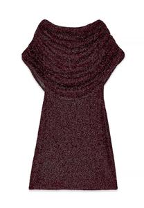 Платье NA-KD BEADED MINI, Plum/Bordeaux